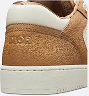 Dior B27 Uptown Low-Top Sneaker Cognac and White Grained Calfskin with White Dior Gravity Leather – Luxury Men’s Designer Sneaker 3SN272ZAY_H7751 - 2