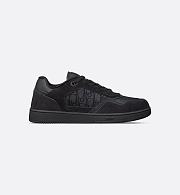 Dior B27 Uptown Low-Top Sneaker Black Suede, Black Smooth Calfskin & Black Dior Oblique Jacquard – Luxury Men’s Designer Sneaker 3SN272AAH_H900 - 2
