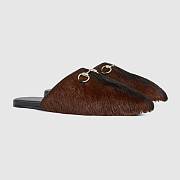Gucci Men’s Mule with Horsebit 850139_AAFNV_8755 – Luxury Leather Slip-On Shoe - 4
