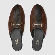 Gucci Men’s Mule with Horsebit 850139_AAFNV_8755 – Luxury Leather Slip-On Shoe - 3