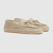 Gucci Men’s Espadrille with Horsebit 816548_AAEFT_9511 – Luxury Summer Slip-On Shoe - 6