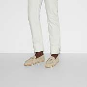 Gucci Men’s Espadrille with Horsebit 816548_AAEFT_9511 – Luxury Summer Slip-On Shoe - 2