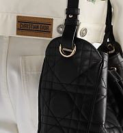 Dior Small D-Motion Bag Black Macrocannage Lambskin M2851ONWP_M900 – Women’s Luxury Handbag - 4