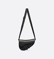 Dior Saddle Bag Black Dior Oblique Jacquard & Black Grained Calfskin 1ADPO413YKS_H03E – Men’s Luxury Crossbody Bag - 3