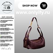 Dior Medium D-Journey Bag in Vintage Smooth Calfskin Plum Flat Macrocannage M2417UBUQ_M42R – Luxury Women’s Handbag & Crossbody Bag - 1