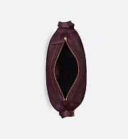 Dior Medium D-Journey Bag in Vintage Smooth Calfskin Plum Flat Macrocannage M2417UBUQ_M42R – Luxury Women’s Handbag & Crossbody Bag - 5