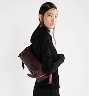 Dior Medium D-Journey Bag in Vintage Smooth Calfskin Plum Flat Macrocannage M2417UBUQ_M42R – Luxury Women’s Handbag & Crossbody Bag - 2