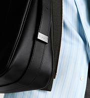 Dior Large Slider Zipped Hobo Bag in Black Smooth Calfskin – 1LEHO066URB_H00N Luxury Women’s Shoulder & Handbag - 2