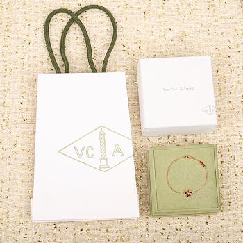 Van Cleef & Arpels Frivole Bracelet Mini Model VCARP7S900 – 18k Yellow Gold Diamond Jewelry