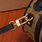 Louis Vuitton Mini Boite Chapeau Bag in Monogram Reverse Canvas – Black - 4