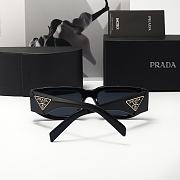 Prada Black Square Sunglasses – Women's Designer Eyewear - 5
