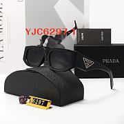 Prada Black Square Sunglasses – Women's Designer Eyewear - 4