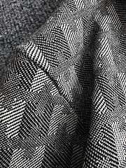 Hermès Grey Knit Polo Shirt – Luxury Men’s Short-Sleeve Wool Polo Top - 5