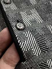 Hermès Grey Knit Polo Shirt – Luxury Men’s Short-Sleeve Wool Polo Top - 6