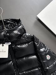 Moncler Maya Hooded Short Down Jacket – Iconic Shiny Puffer for Men - 5