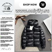 Moncler Maya Hooded Short Down Jacket – Iconic Shiny Puffer for Men - 1