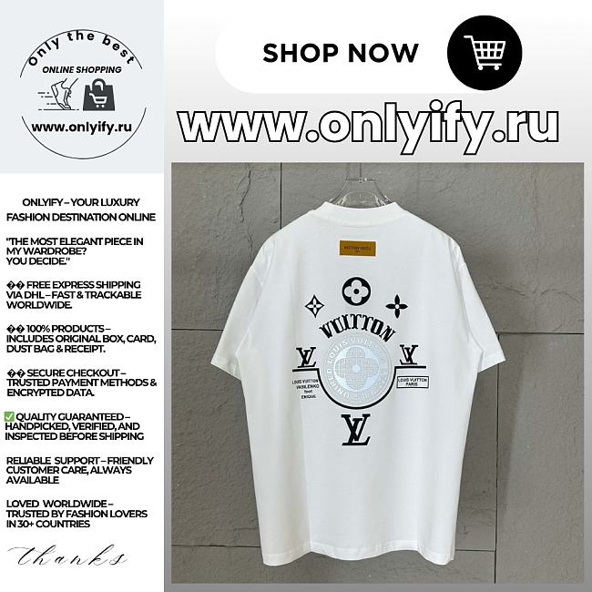 Louis Vuitton T-Shirt Collection for Men – Luxury Designer Cotton Tees & Streetwear Styles - 1