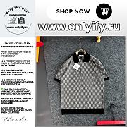 Hermès Grey Knit Polo Shirt – Luxury Men’s Short-Sleeve Wool Polo Top - 1