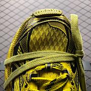 Balenciaga Men's 3XL Sneakers – Bold Yellow & Black Statement Shoes - 3