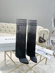 Givenchy Shark Lock Pant Boots for Women – Iconic Fold-Over Luxury Boots - 6