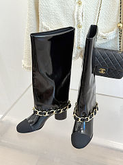 Chanel Boots in Lambskin and Grosgrain – Women’s Luxury Elegant Boots - 2