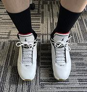 Air Jordan 22 (XX2) OG White Varsity Red Black – 315299-161 | Retro Basketball Classic - 5