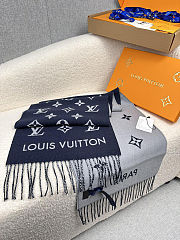 Louis Vuitton Monogram Classic Scarf – Luxury Wool Scarf for Women & Men - 6