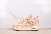 Air Jordan 4 Retro Women’s Shoes HV0823-200 – Premium Earth Tone Leather & Suede - 1