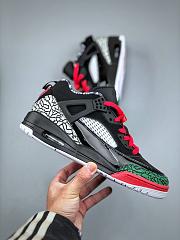 Jordan Spizike Low Men’s Shoes FQ1759-060 – Black/Fire Red Hybrid Retro Sneaker - 4