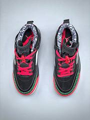 Jordan Spizike Low Men’s Shoes FQ1759-060 – Black/Fire Red Hybrid Retro Sneaker - 3